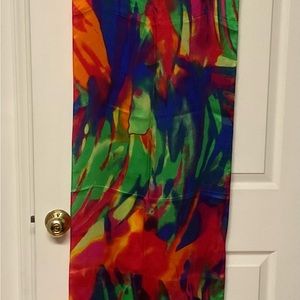 Vibrant multicolor scarf